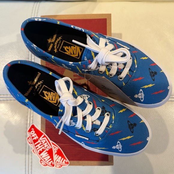 🎯SOLD🎯 Vans Authentic Vivienne Westwood “Anglomania” Men’s 6 or Ladies 7.5 NWT - Picture 12 of 16